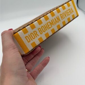 Dior Bohemian Riviera Woven Clutch